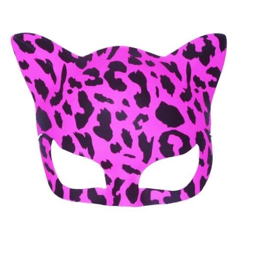 Main image of Pink Leopard Cat Masks (12)